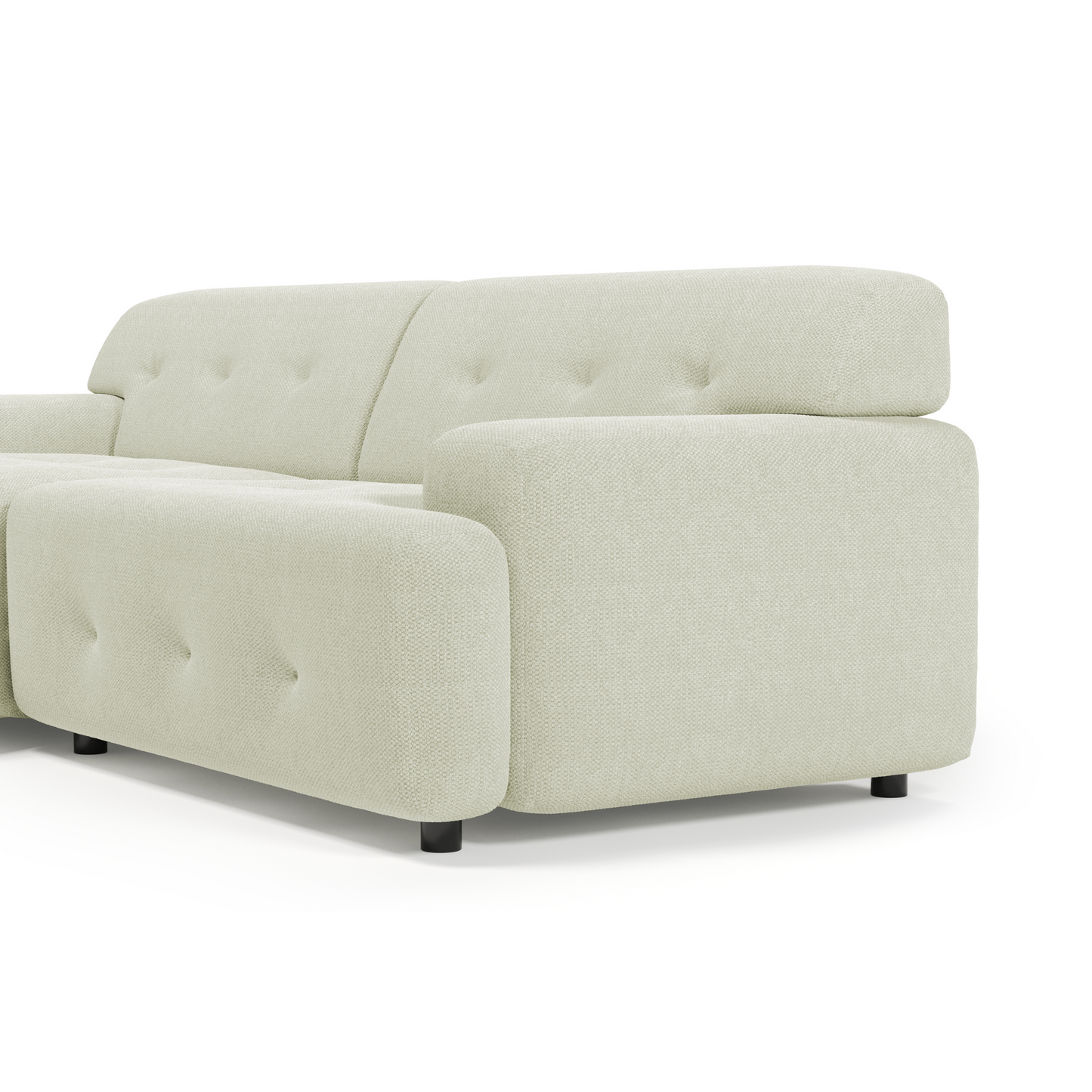 Bob 2-Piece Chaise Sectional 92"