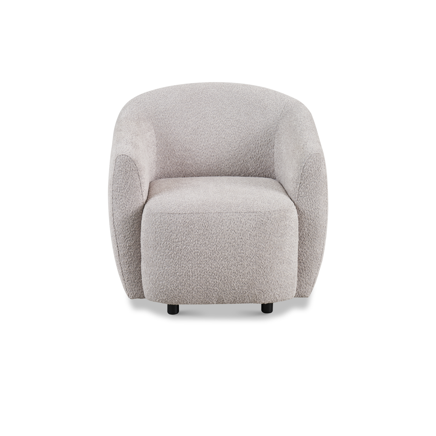 Gela Swivel Armchair Beige 33"