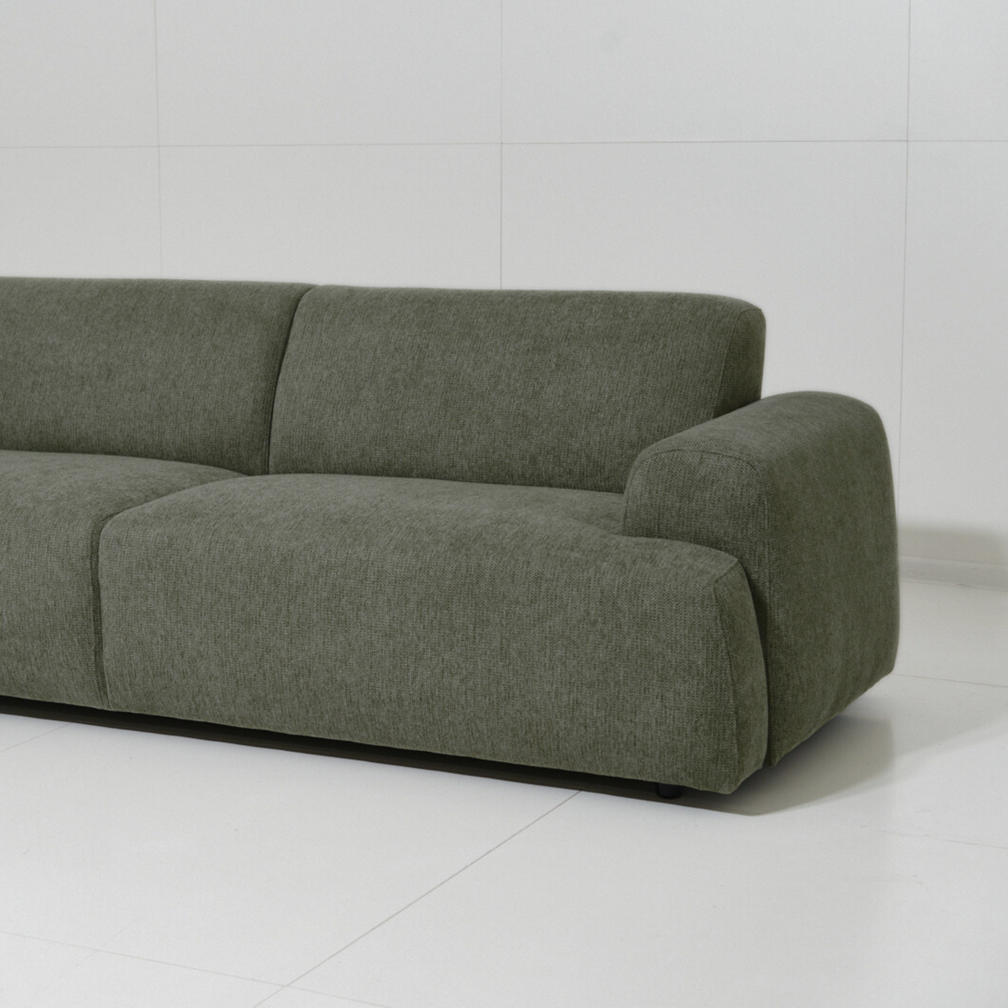 Kanto Sofa - Forest Green 93"