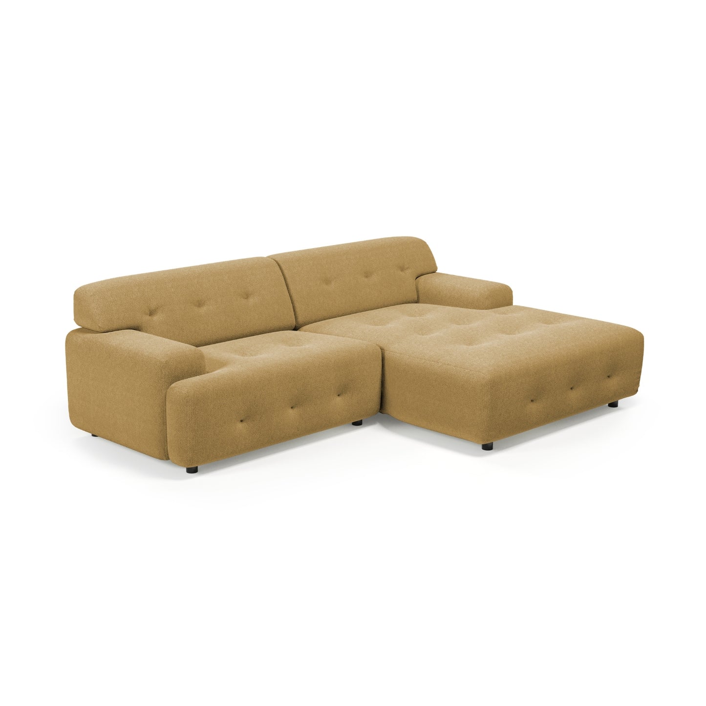 Bob 2-Piece Chaise Sectional (92"-132")