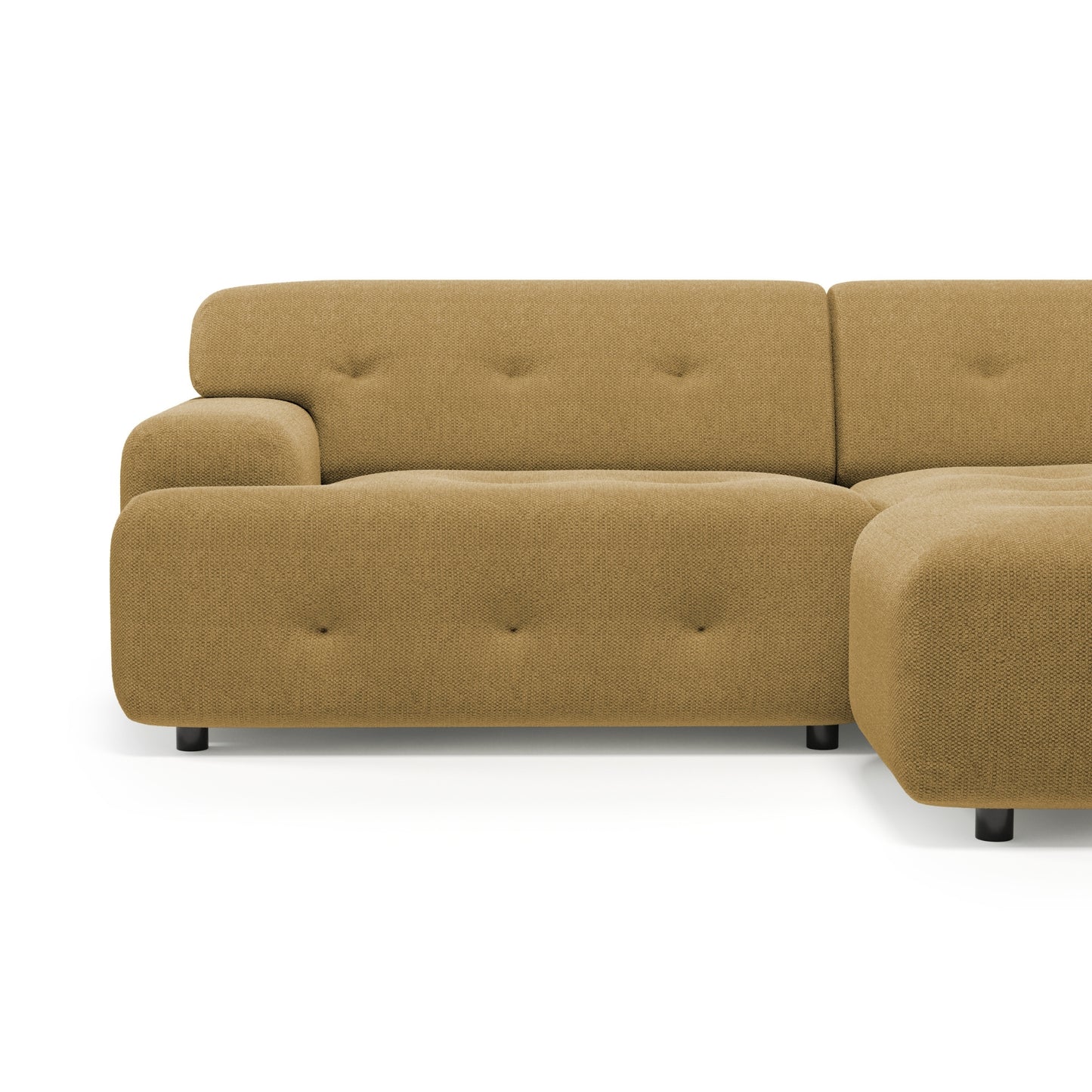 Bob 2-Piece Chaise Sectional (92"-132")