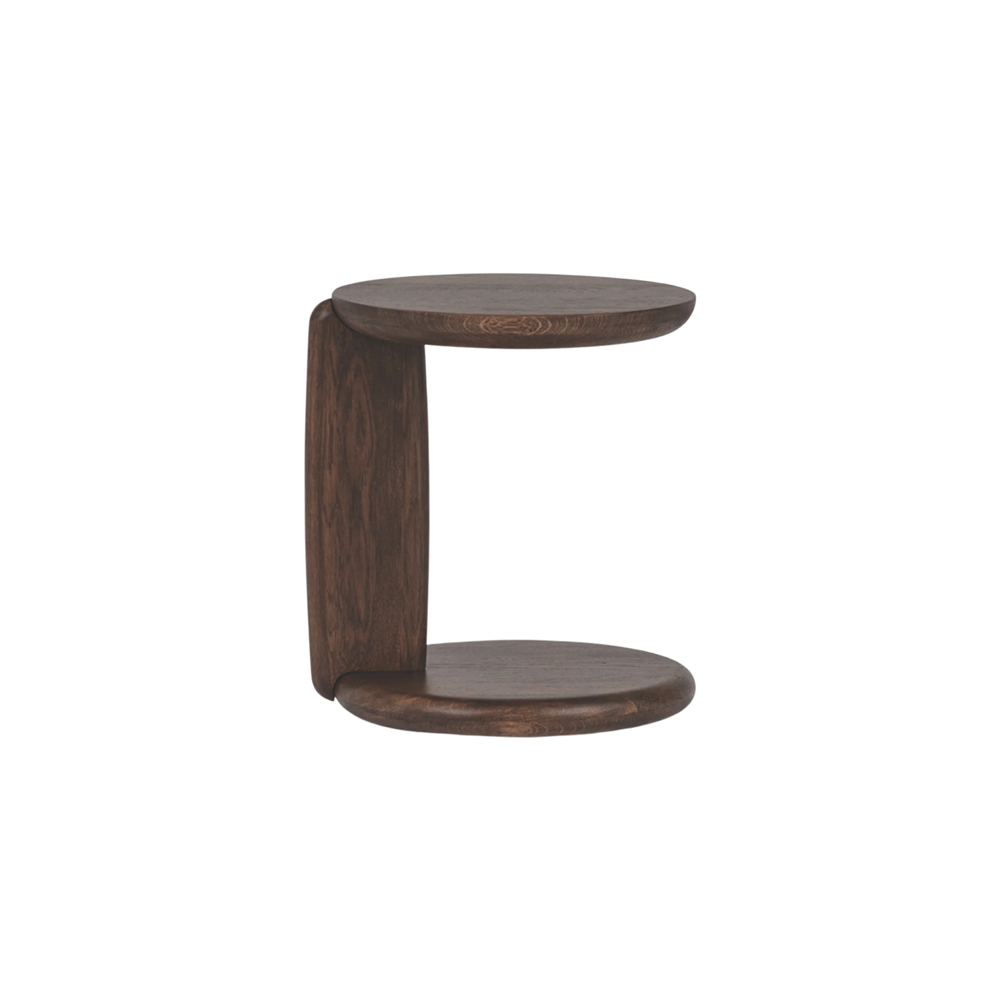 Tono Side Table 16" - Solid Wood, Oil Walnut