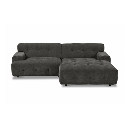 Bob Chaise Sectional Performance Fabric Mid-Century Modern