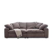 Kiel 2-Piece (90") Cloud Sofa Corduroy