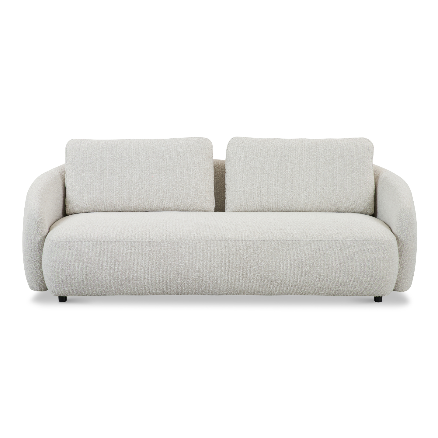 Olbia Sofa 89" Subtle Stone Boucle Fabric