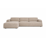 KANTO 2-Piece Sectional Mocha
