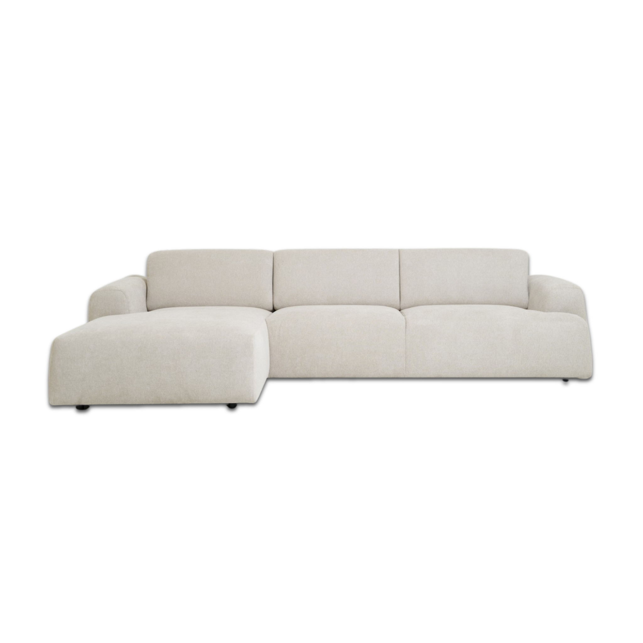 KANTO 2-Piece Sectional Ivory