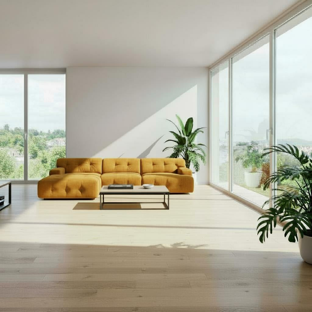 Bob 2-Piece Chaise Sectional (92"-132")
