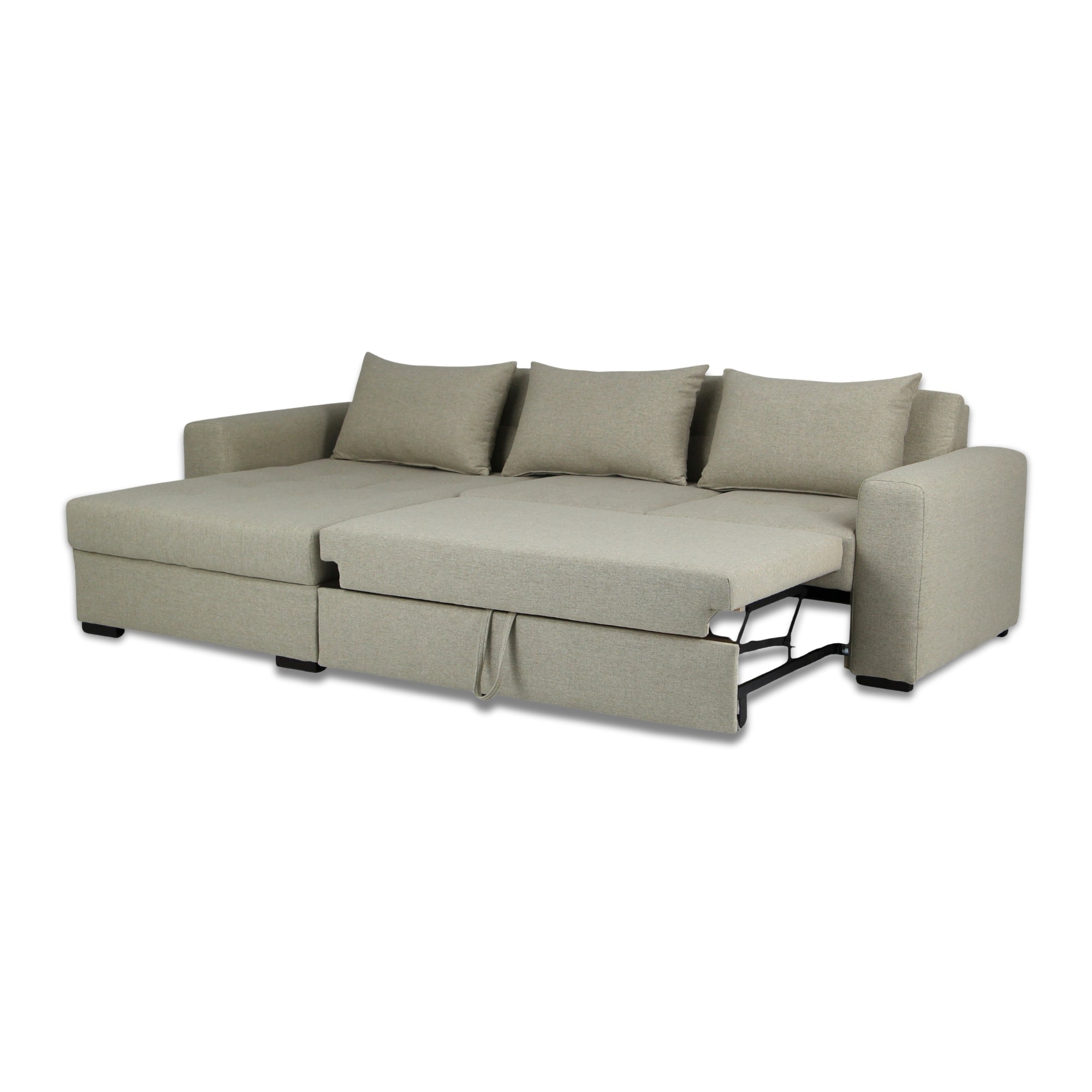 OTELLO Sleeper Sectional Khaki