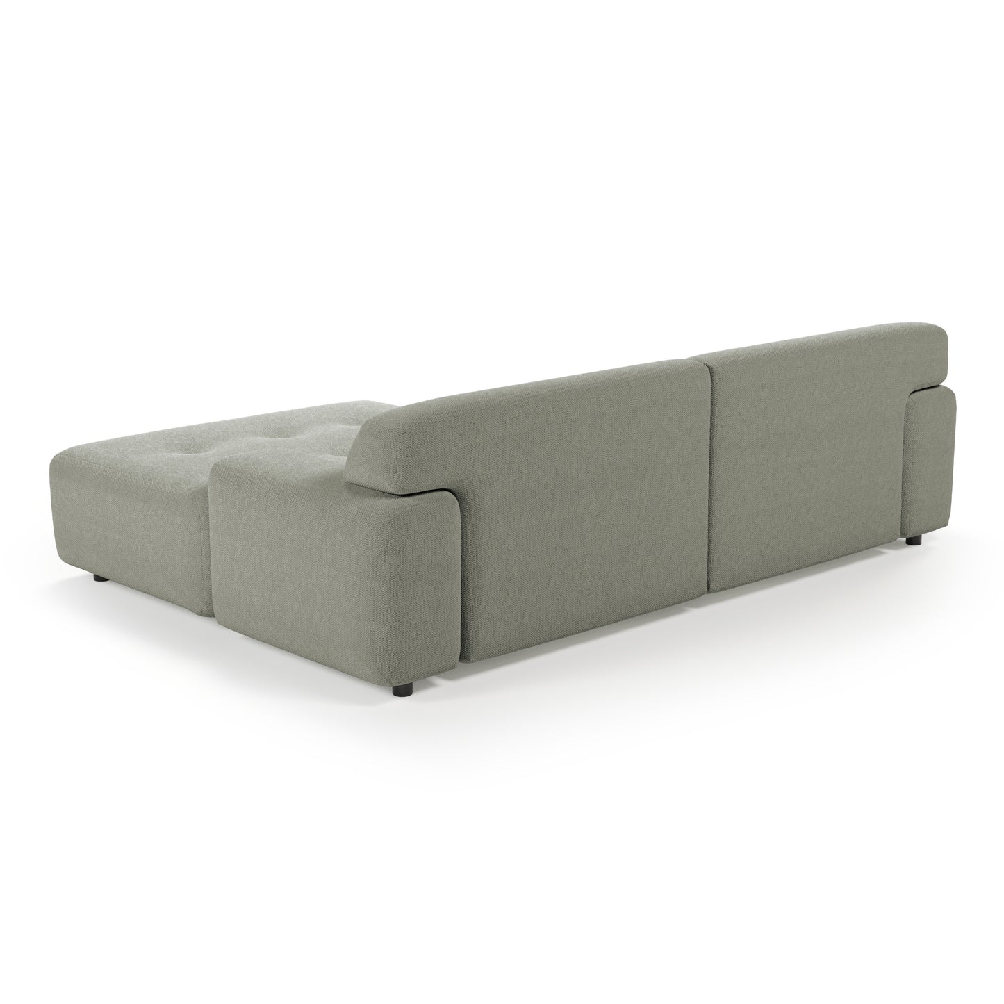 Bob Chaise Sectional Performance Fabric Mid-Century Modern