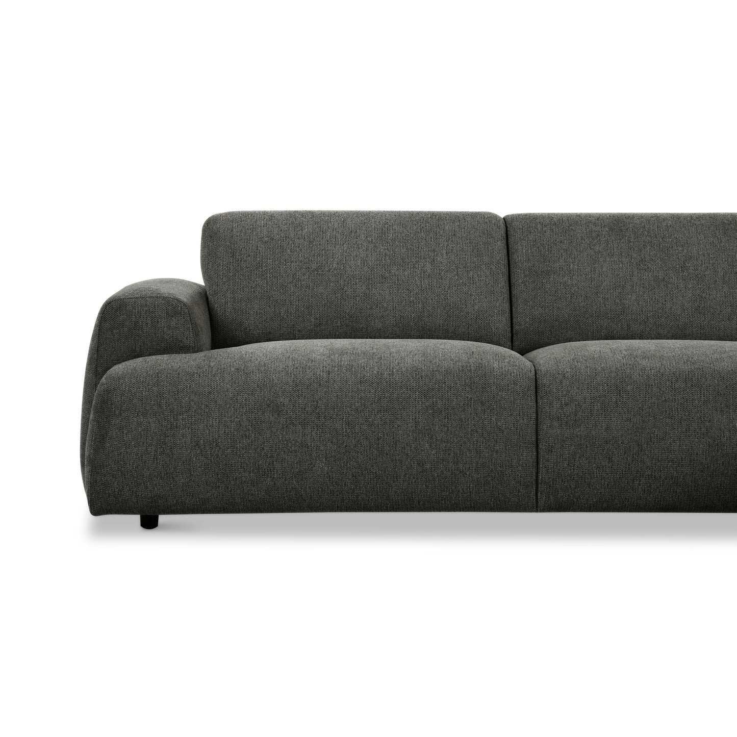 Kanto Sectional 102" - Dark Grey Left Chaise