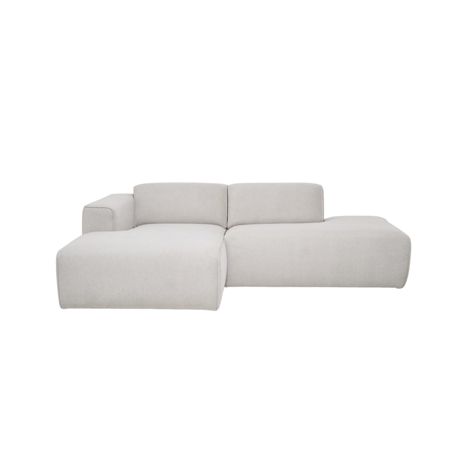 Enjoy Modular Sofa with Open-End Performance Fabric Soft-Grey