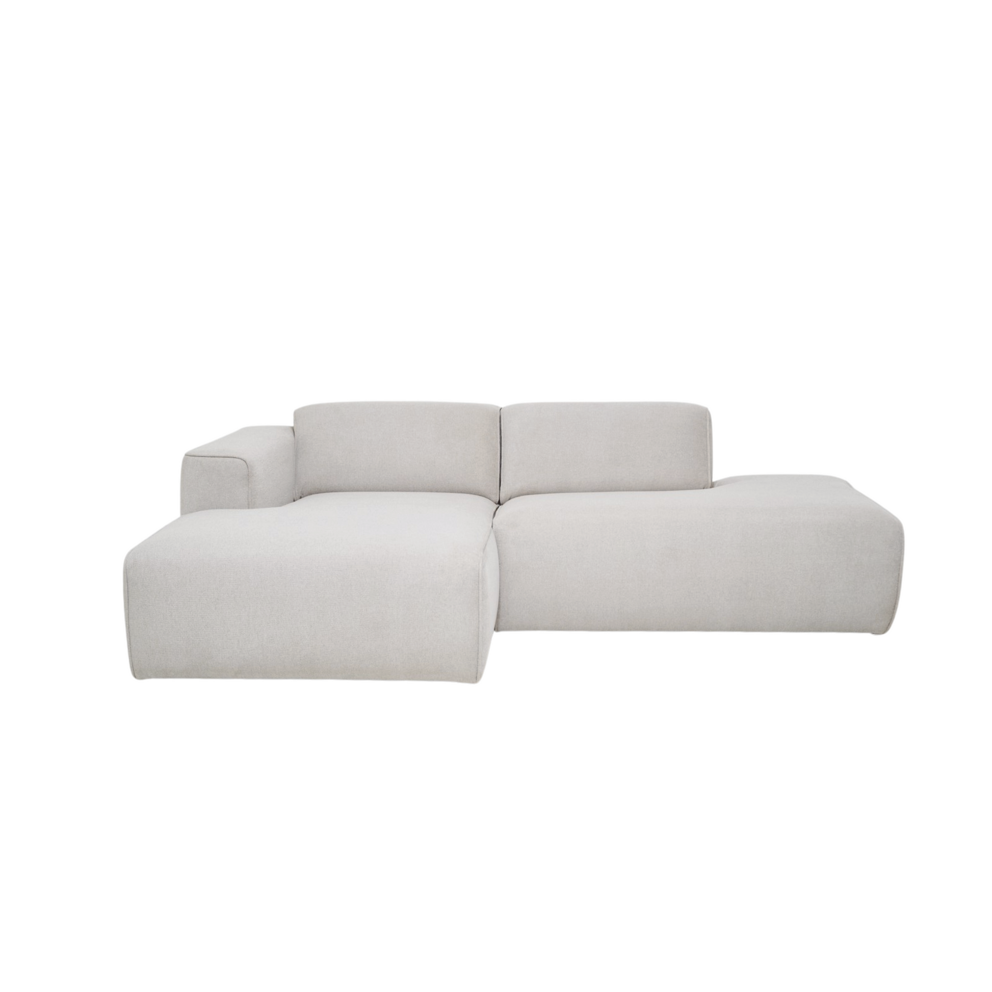 Enjoy Modular Sofa with Open-End Performance Fabric Soft-Grey