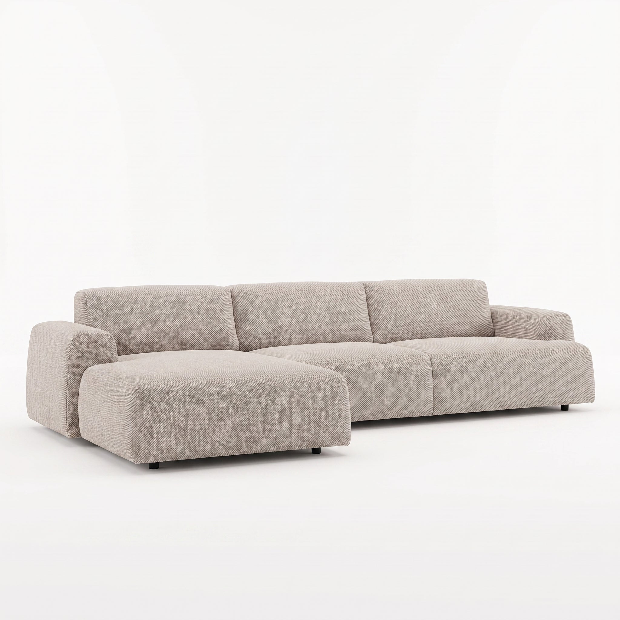 Kanto 2-Piece (118") Sectional with Chaise Tightly Woven