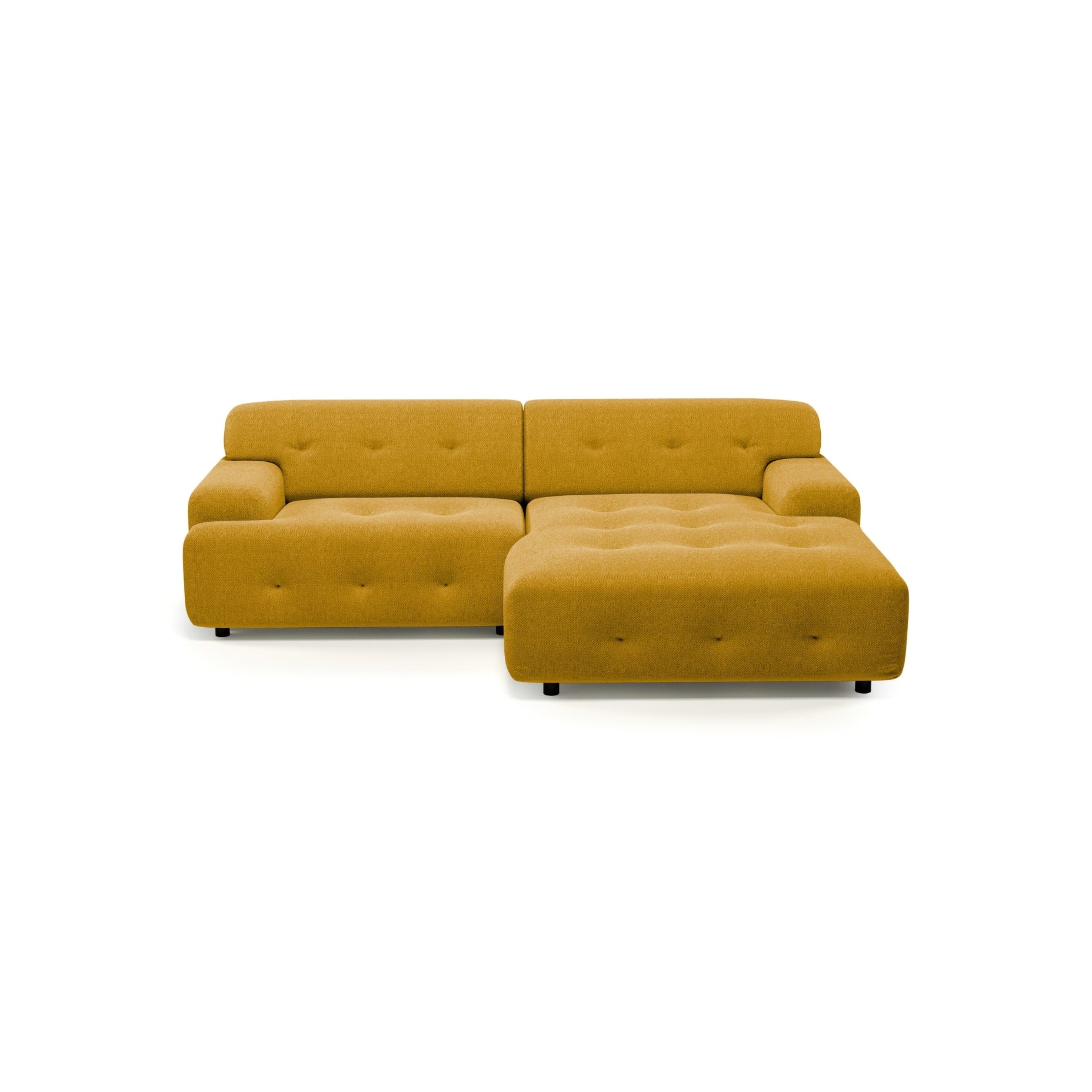 BOB 2-Piece Sectional Mustard Yellow