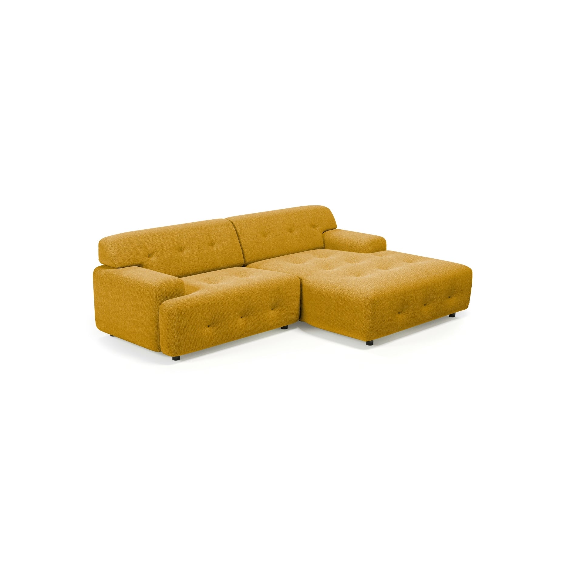 BOB 2-Piece Sectional Mustard Yellow