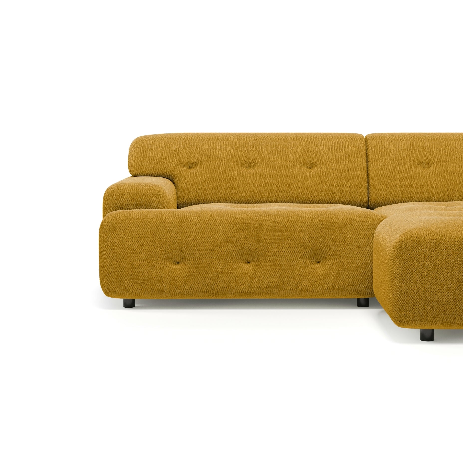 BOB 2-Piece Sectional Mustard Yellow