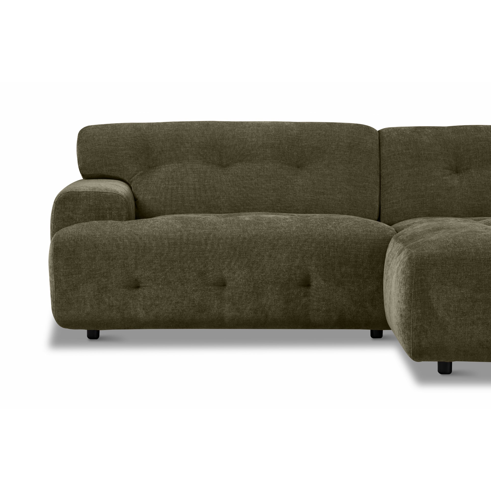Bob 1,5-seater sofa with chaise-longue City 34