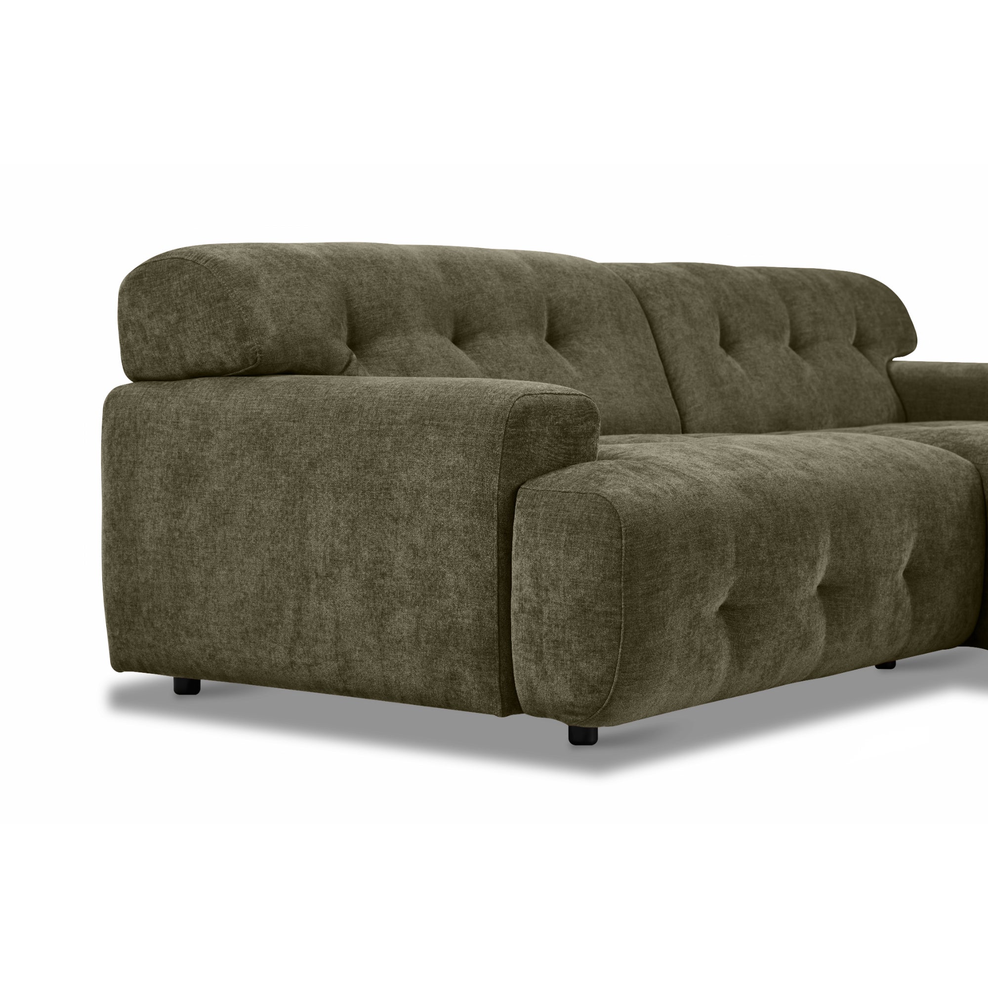 Bob 1,5-seater sofa with chaise-longue City 34