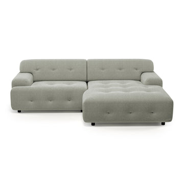 Bob 1,5-seater sofa with chaise-longue Mito 180