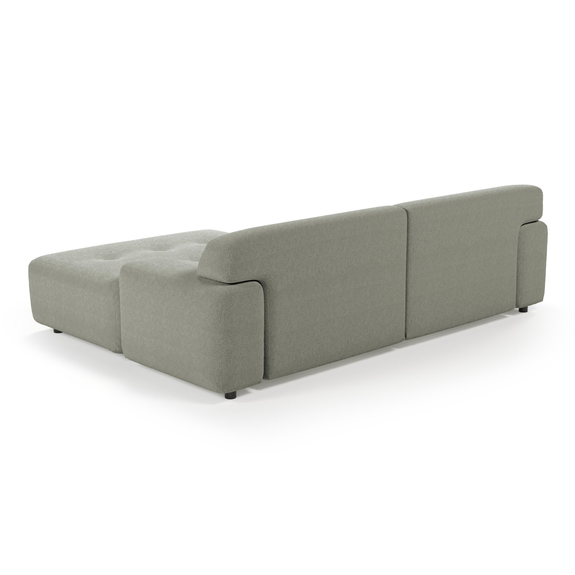 Bob 1,5-seater sofa with chaise-longue Mito 180