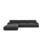BOB 3-Piece Sectional Charcoal