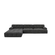 BOB 3-Piece Sectional Charcoal