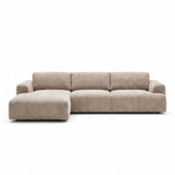 Kanto 2-Piece (118") Sectional with Chaise Soft Texture