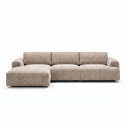 Kanto 2-Piece (118") Sectional with Chaise Soft Texture