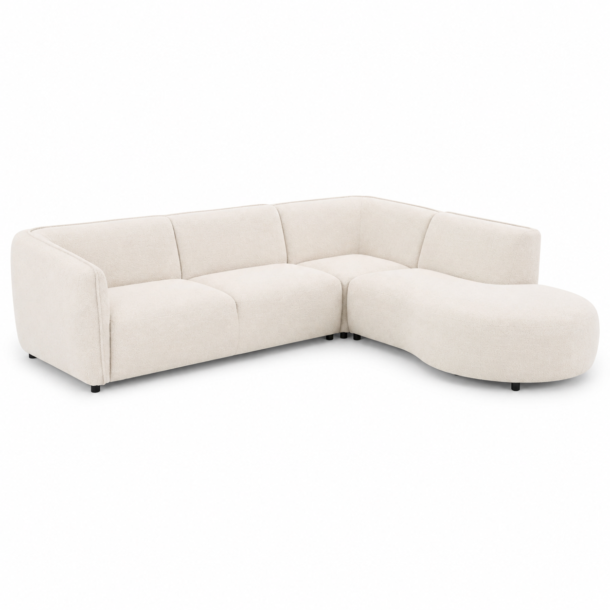 Loures Open-End Sectional Sofa Omega
