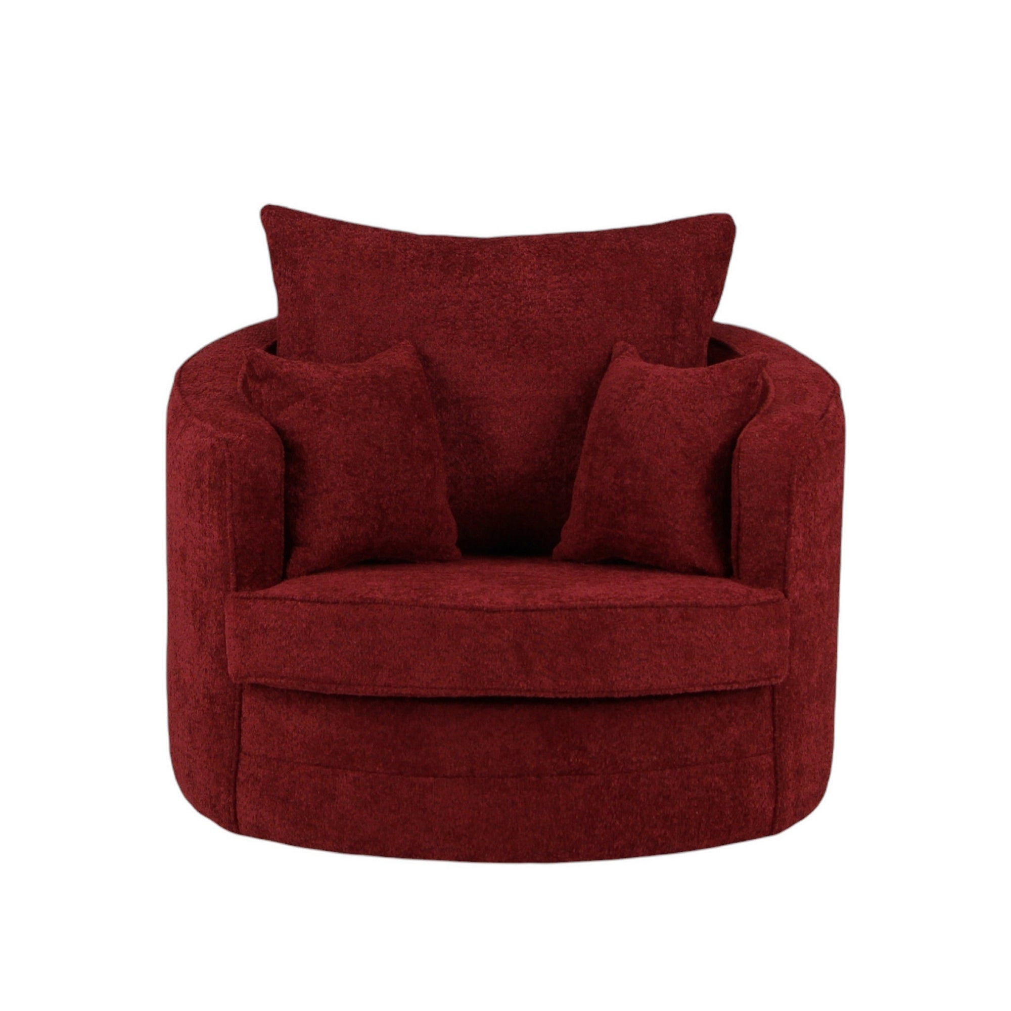 Swivel Barrel Chair