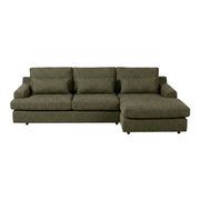 Roma 2,5-seater sofa with chaise-longue Brego 77