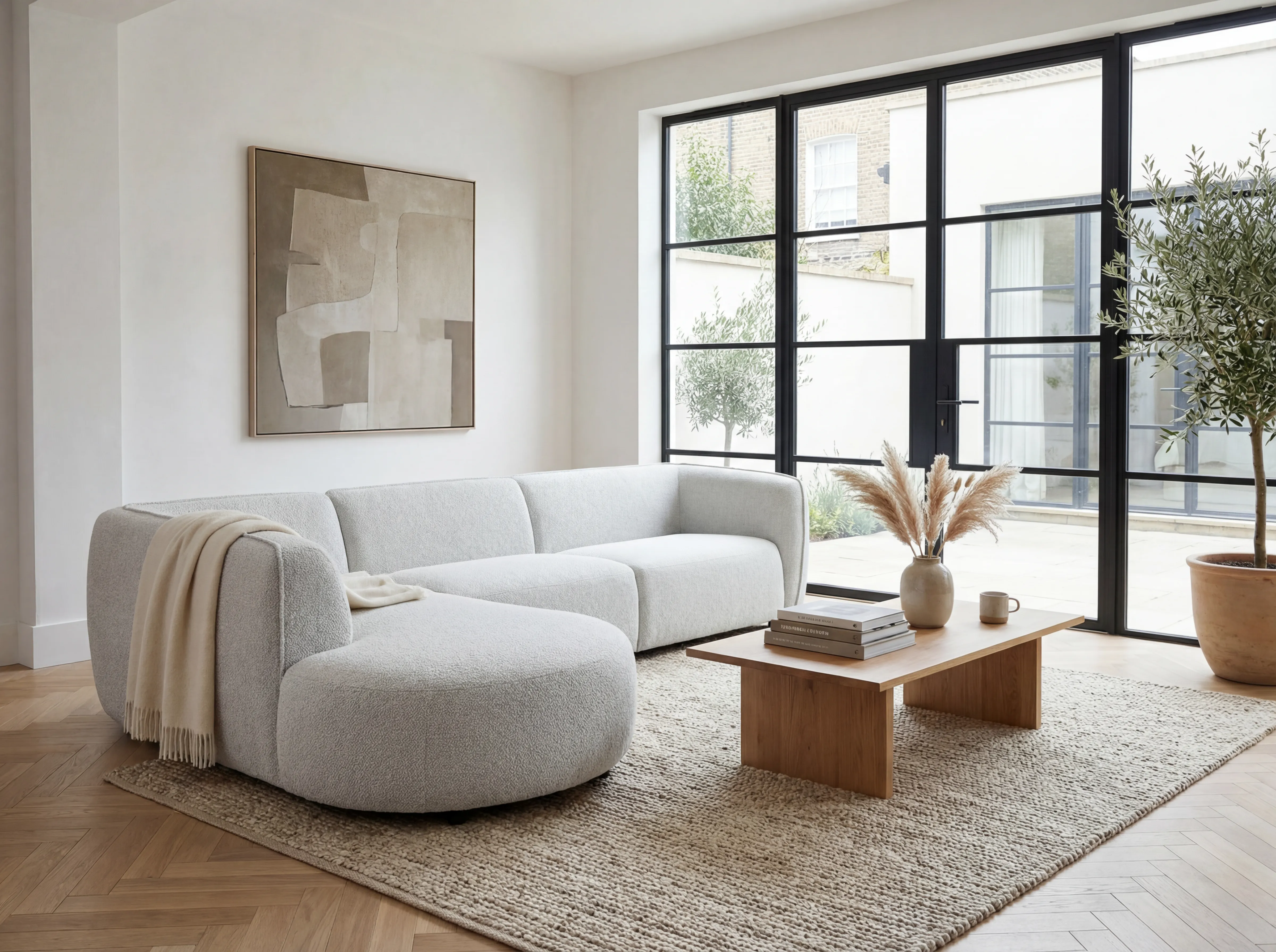 Loures Open-End Sectional Sofa