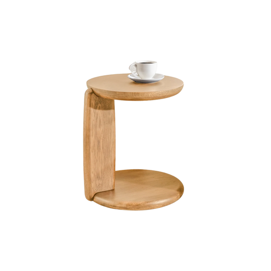 Tono Side Table 16" - Solid Wood, Oil Matt