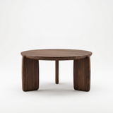 TONO Round Coffee Table Walnut