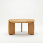 TONO Round Coffee Table Oak