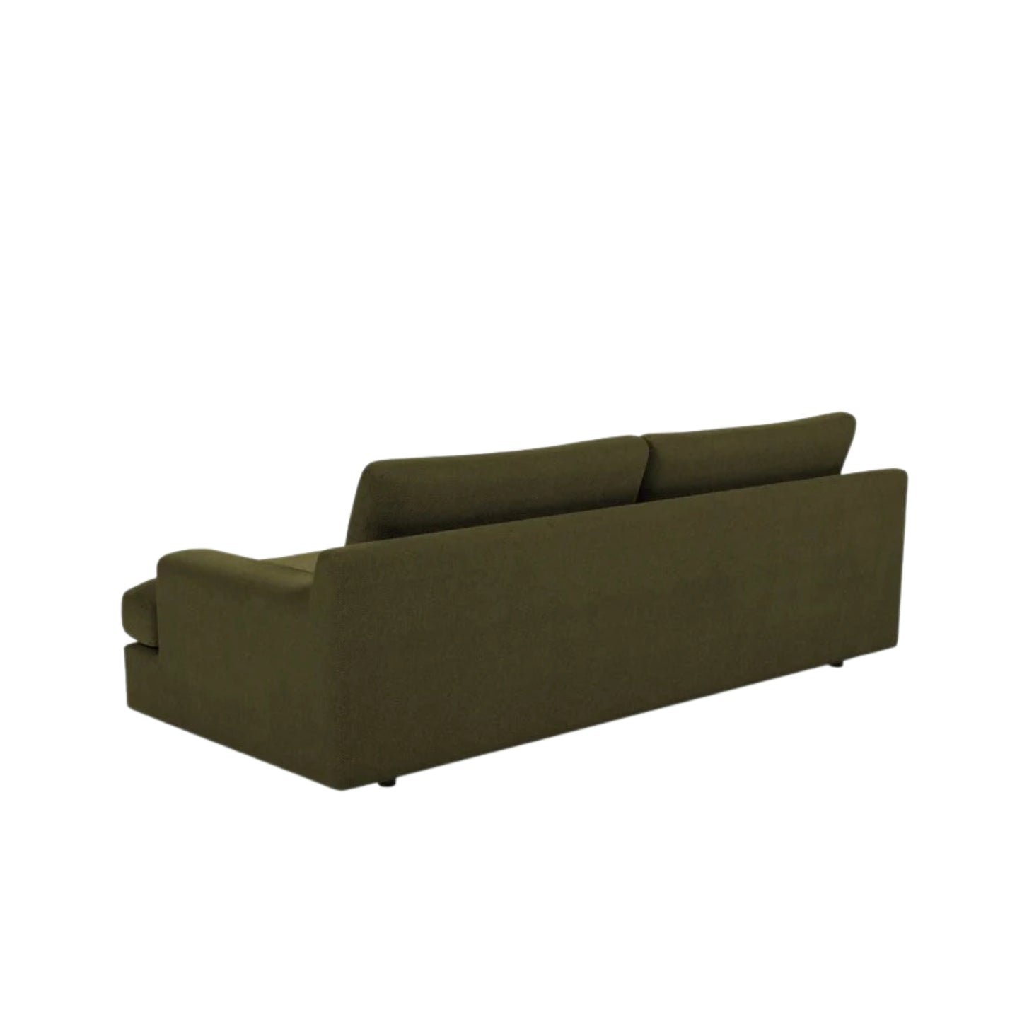 Roma Sofa 85" Turtle Green Voluminous Fabric