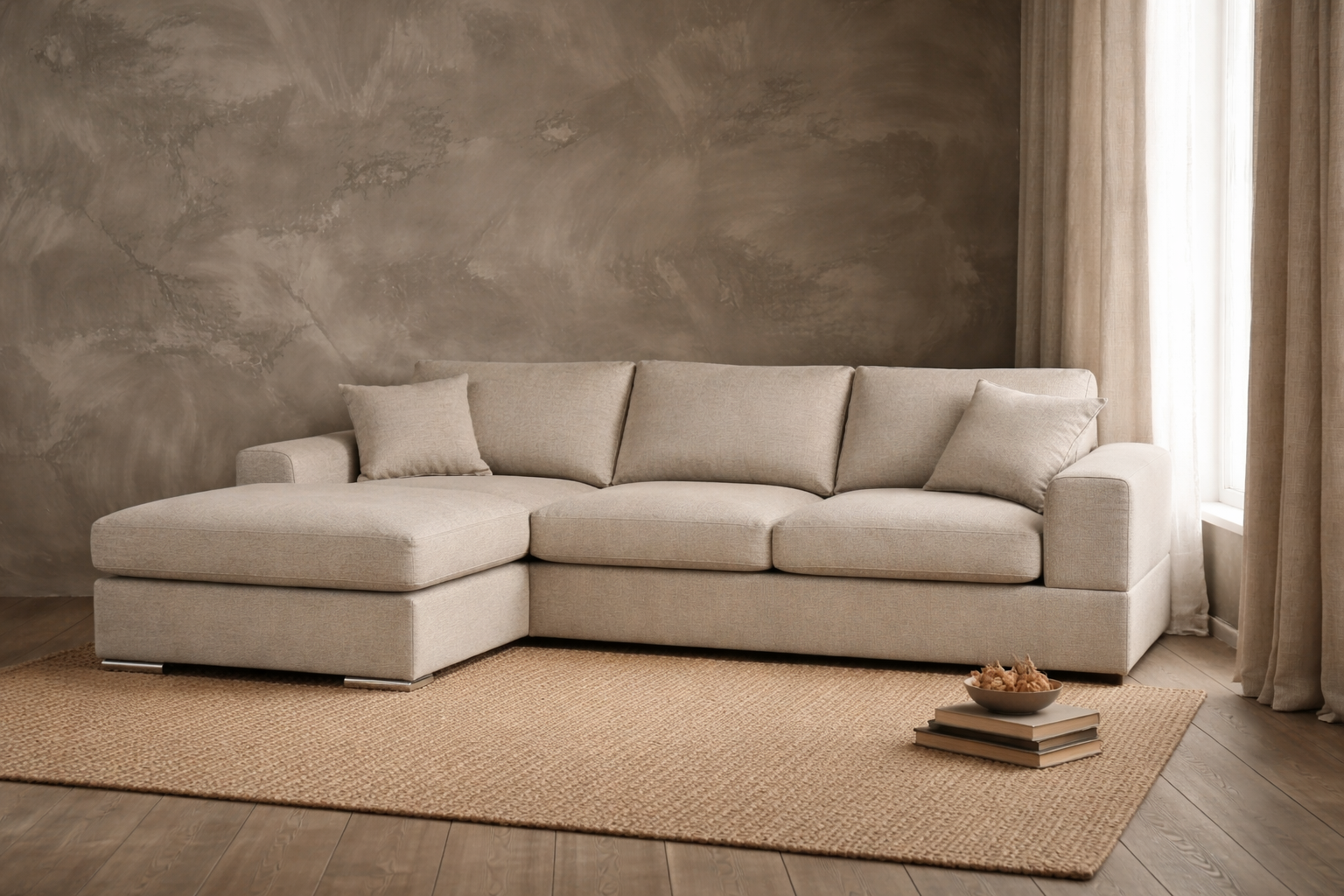 Veda Sleeper Sectional Sofa