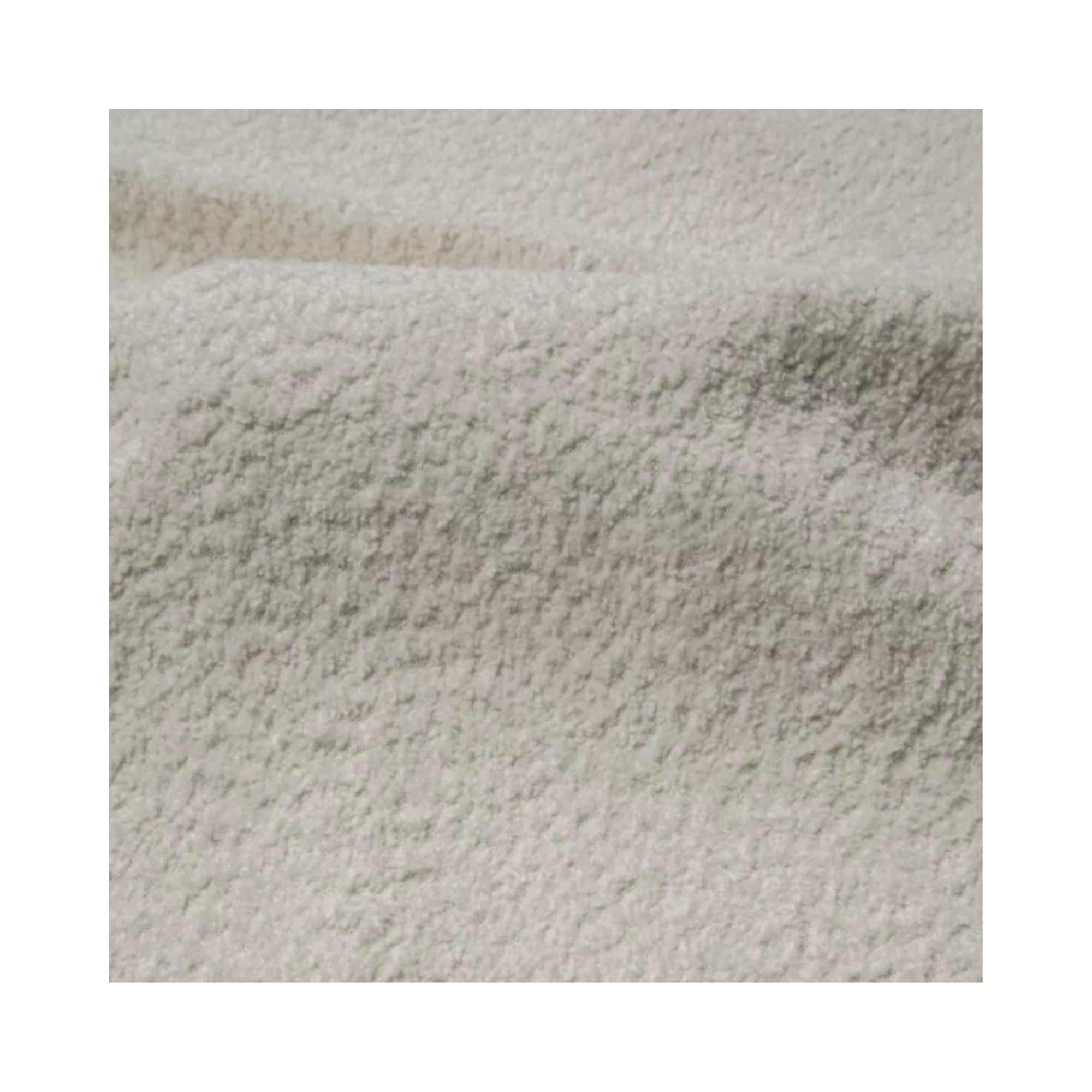 Round Barrel Swivel Slope with Pillows - Ivory 50"