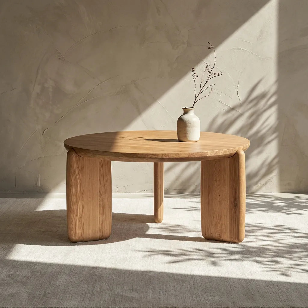 Tono Solid Oak Coffee Table 32"