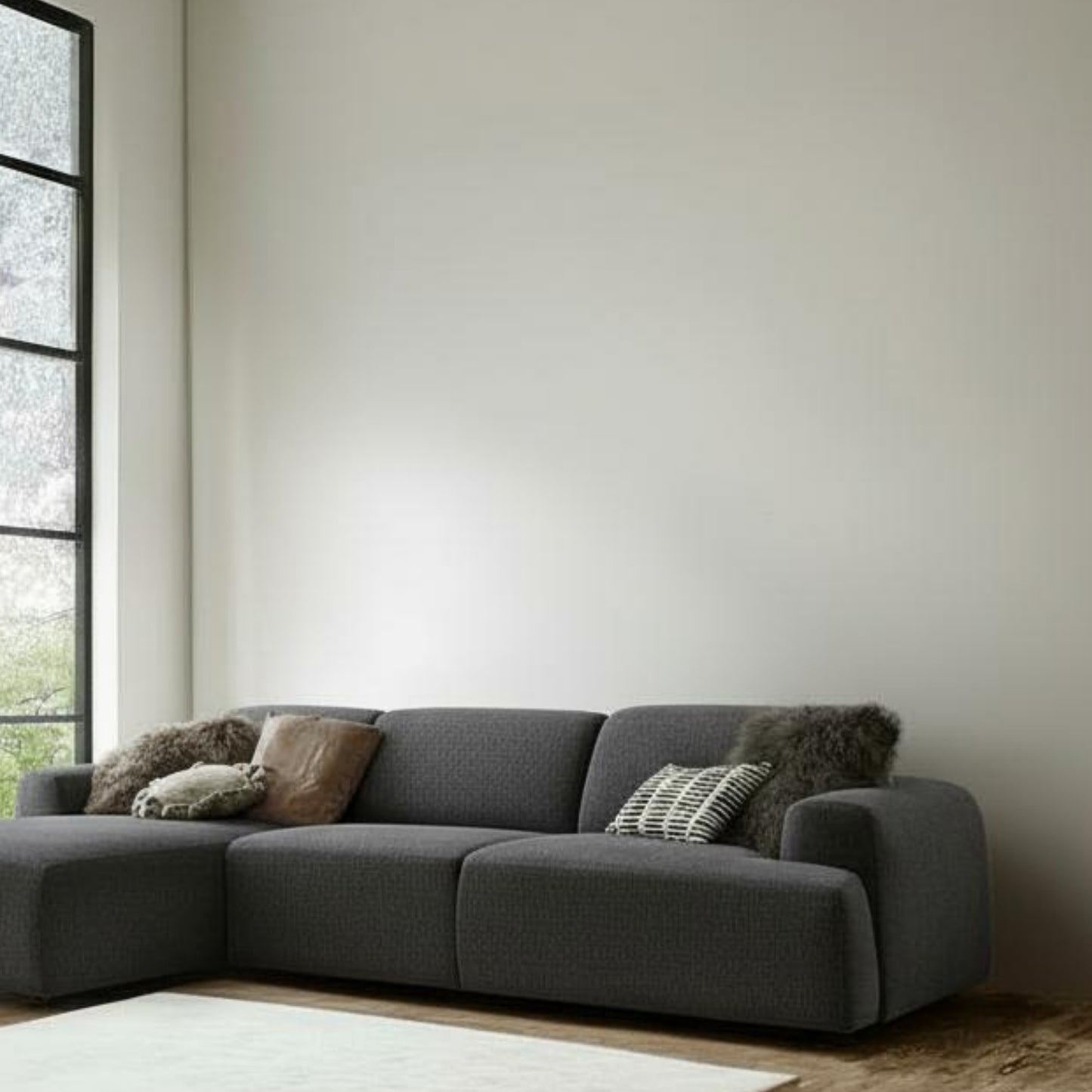 Kanto 2-Piece Chaise Sectional 102"