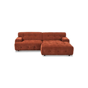 BOB 2-Piece Sectional Burnt Orange