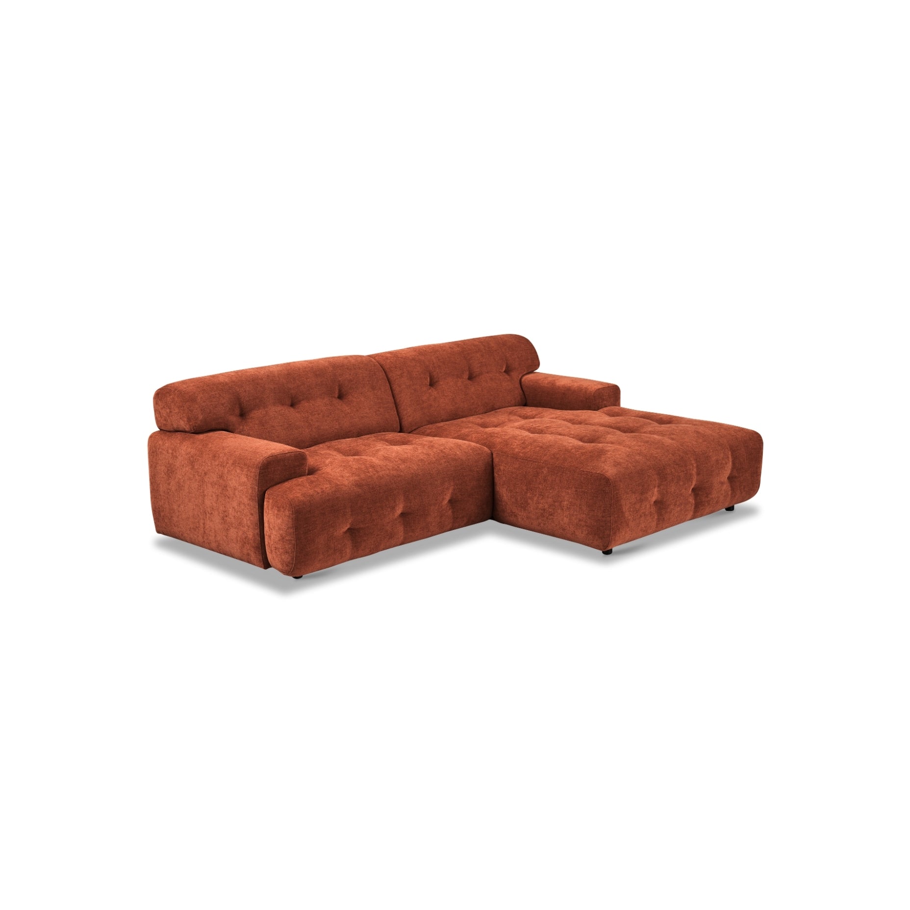BOB 2-Piece Sectional Burnt Orange