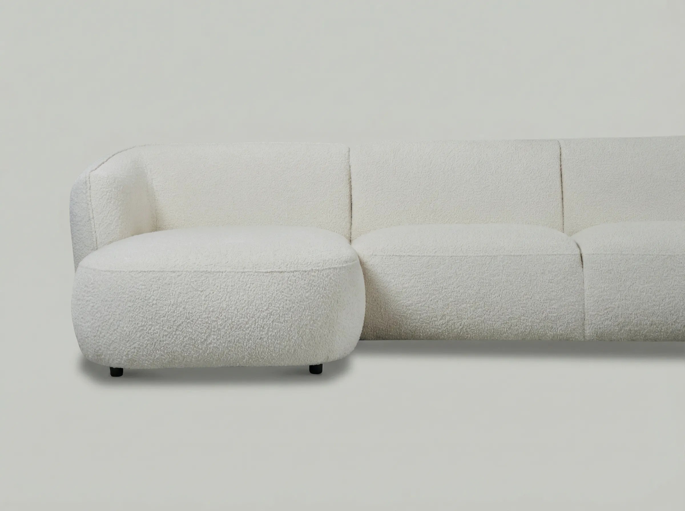 LOURES U-Shape Sectional Ivory