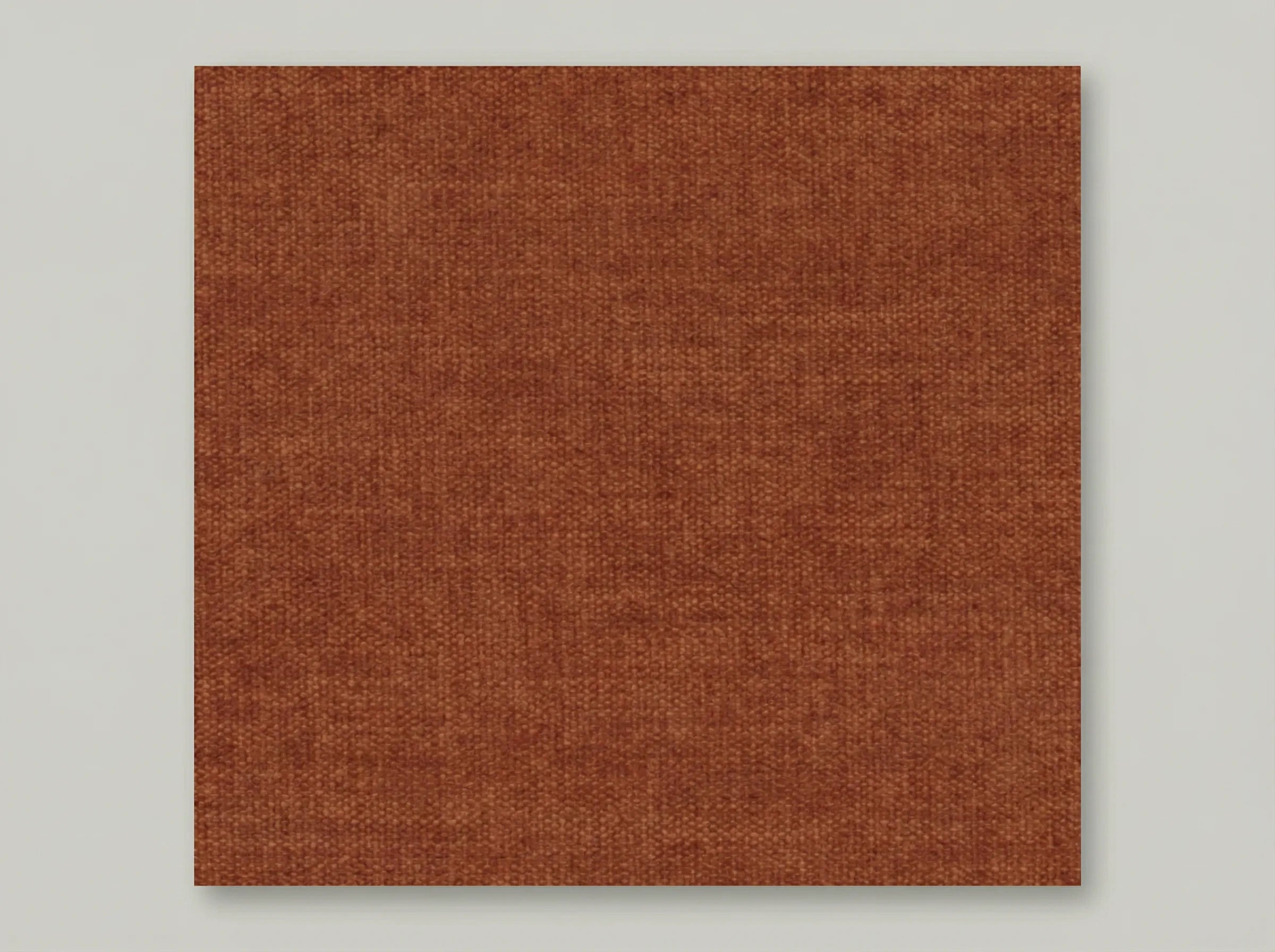 Mina Tufted Ottoman 35" Chenille Burnt Orange