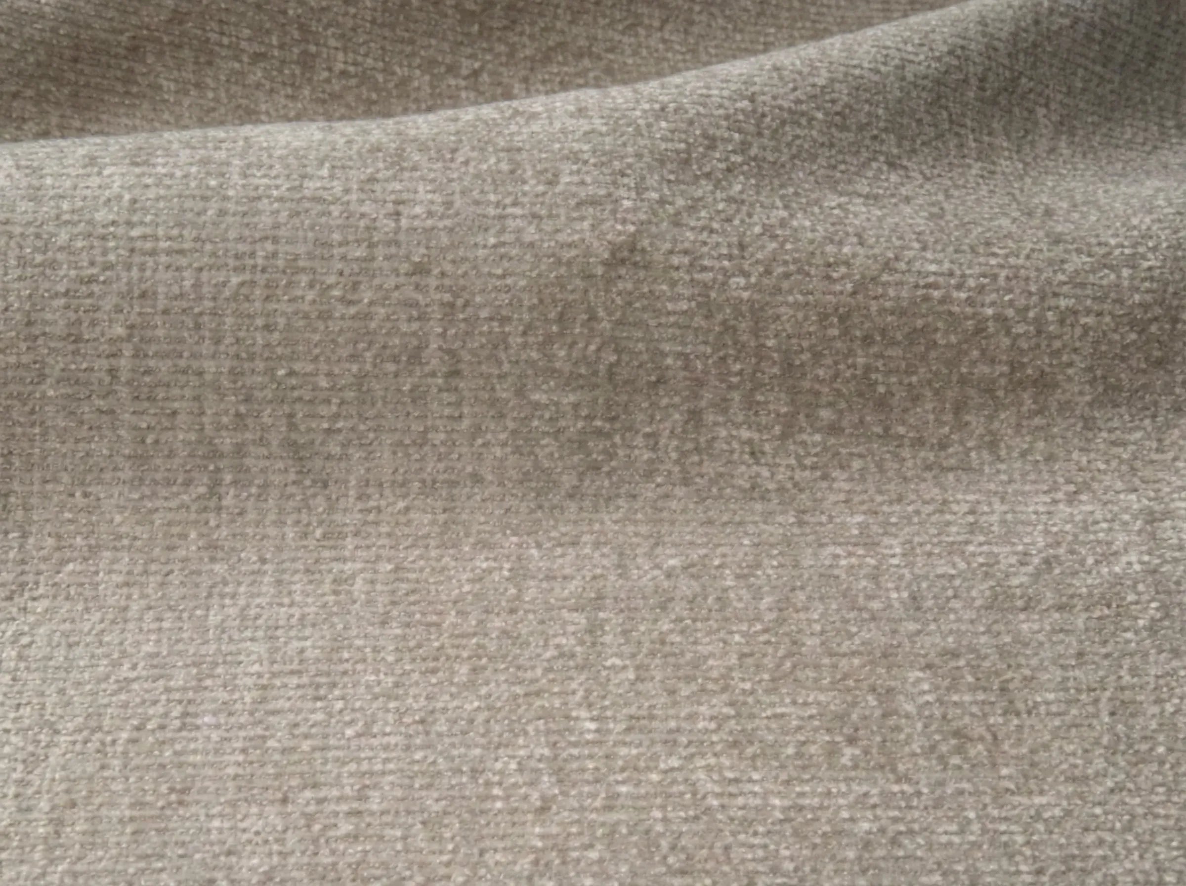 Mina Tufted Ottoman 35" Beige Woven Fabric