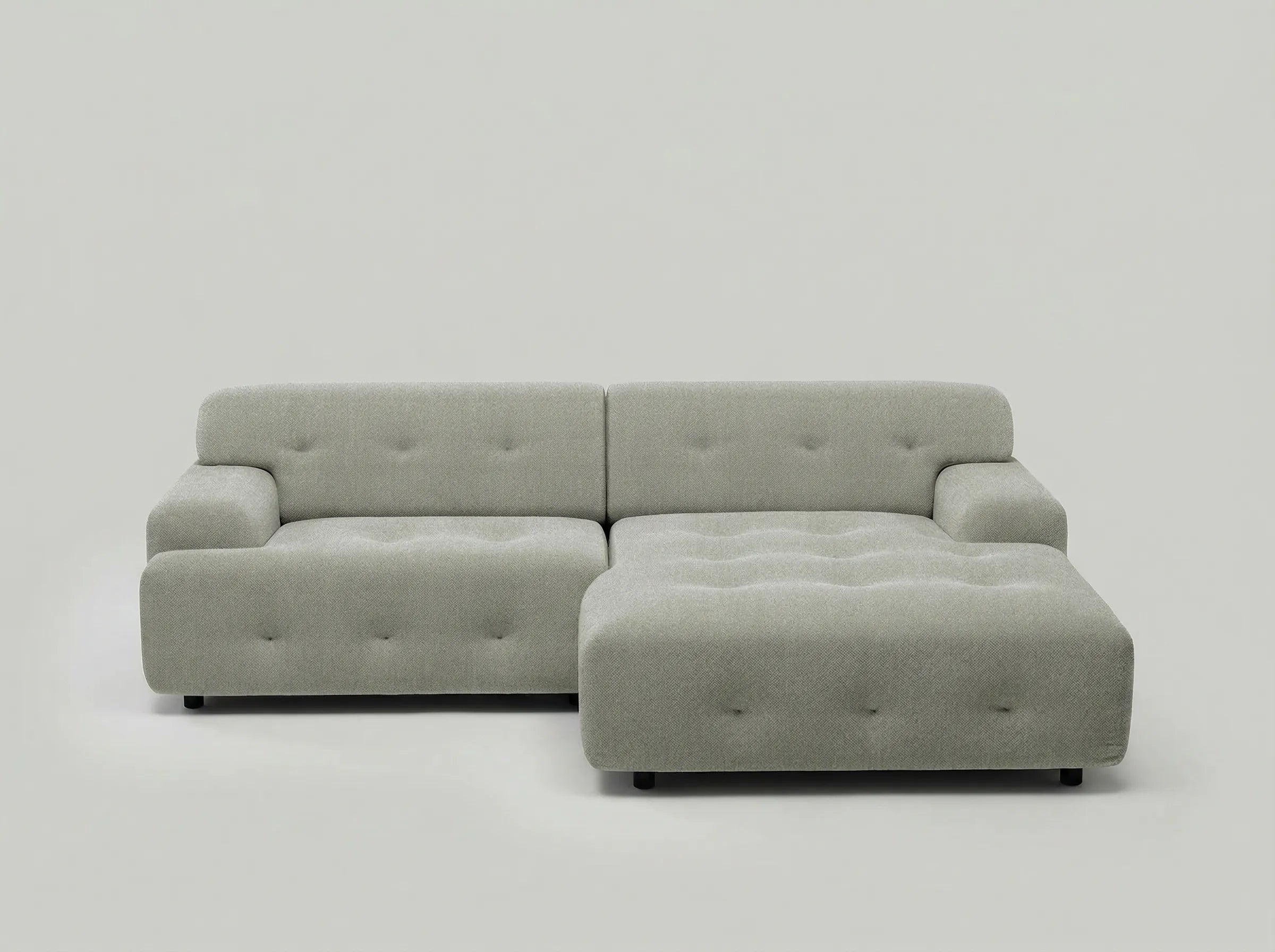 Bob Chaise Sectional 92" Soft Voluminous Upholstery