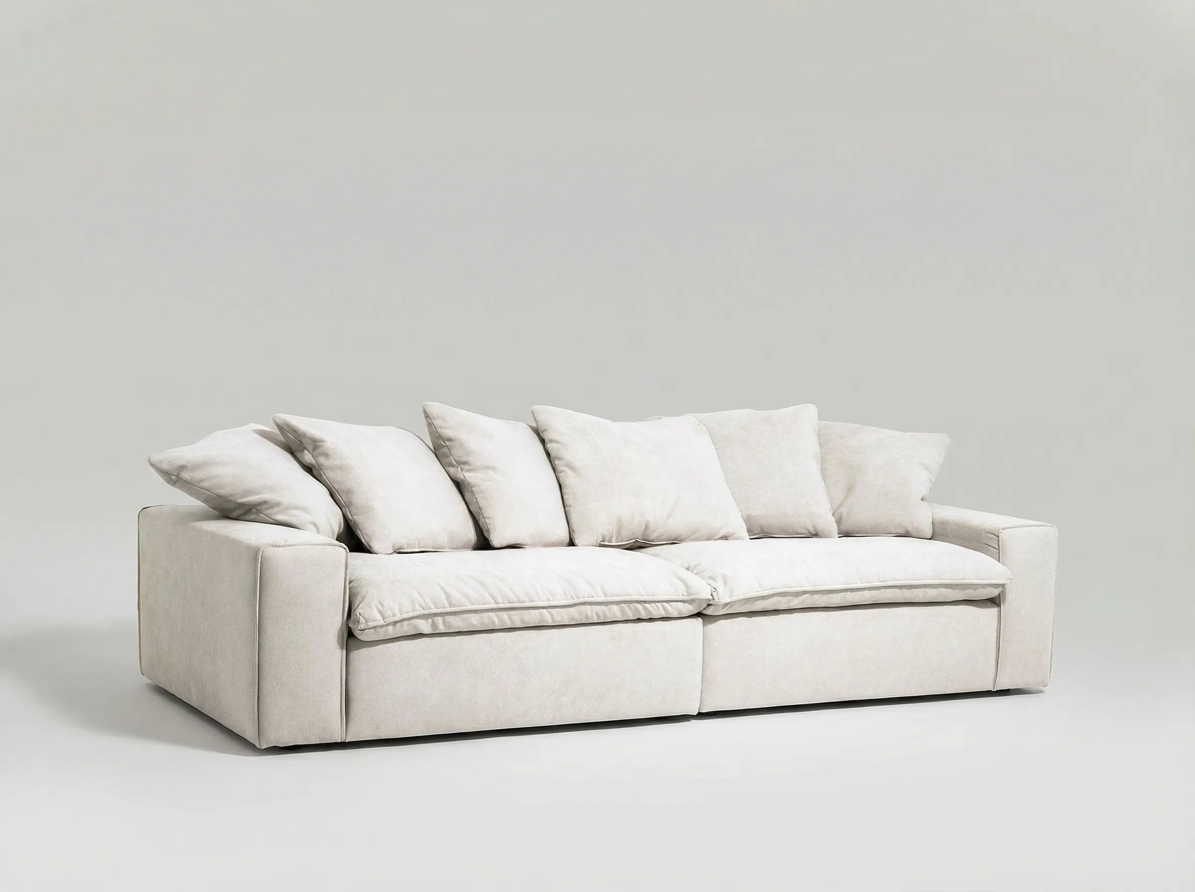 Kiel 2-Piece Modular Sofa 90.5" Linen-like Fabric