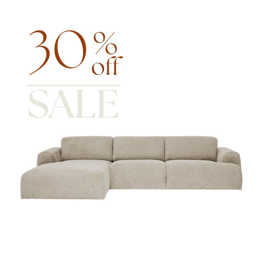 Kanto 2-Piece Chaise Sectional 102"