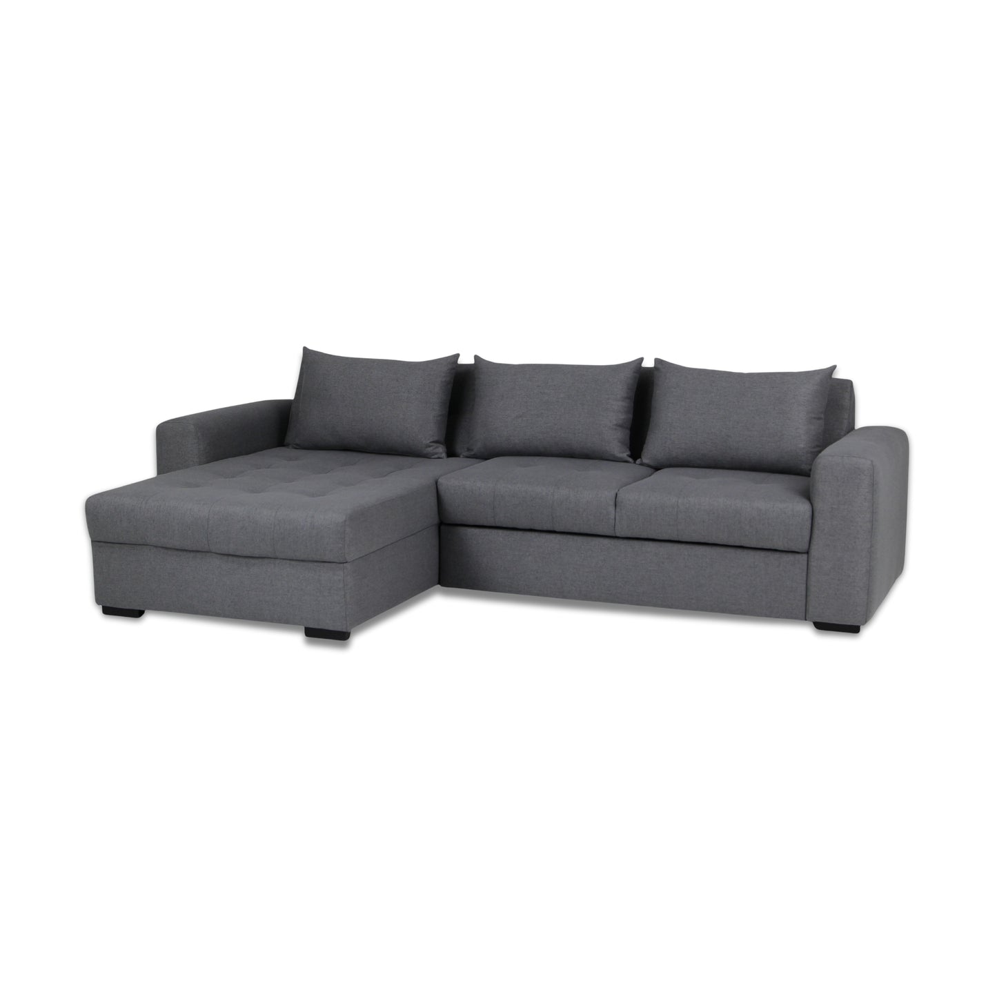 Otello Sleeper Chaise Sofa 106" Anthracite